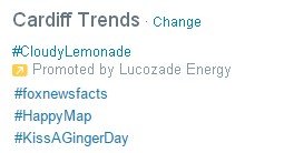 Twitter - Promoted Trends