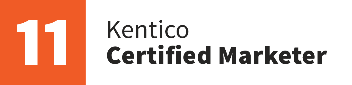 kentico certified marketer 11 – Spindogs